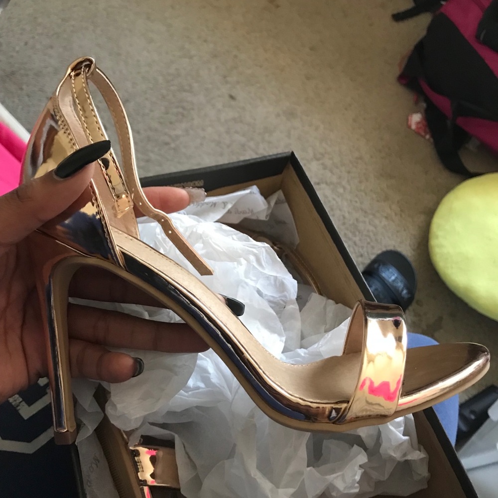 Rose Gold heels